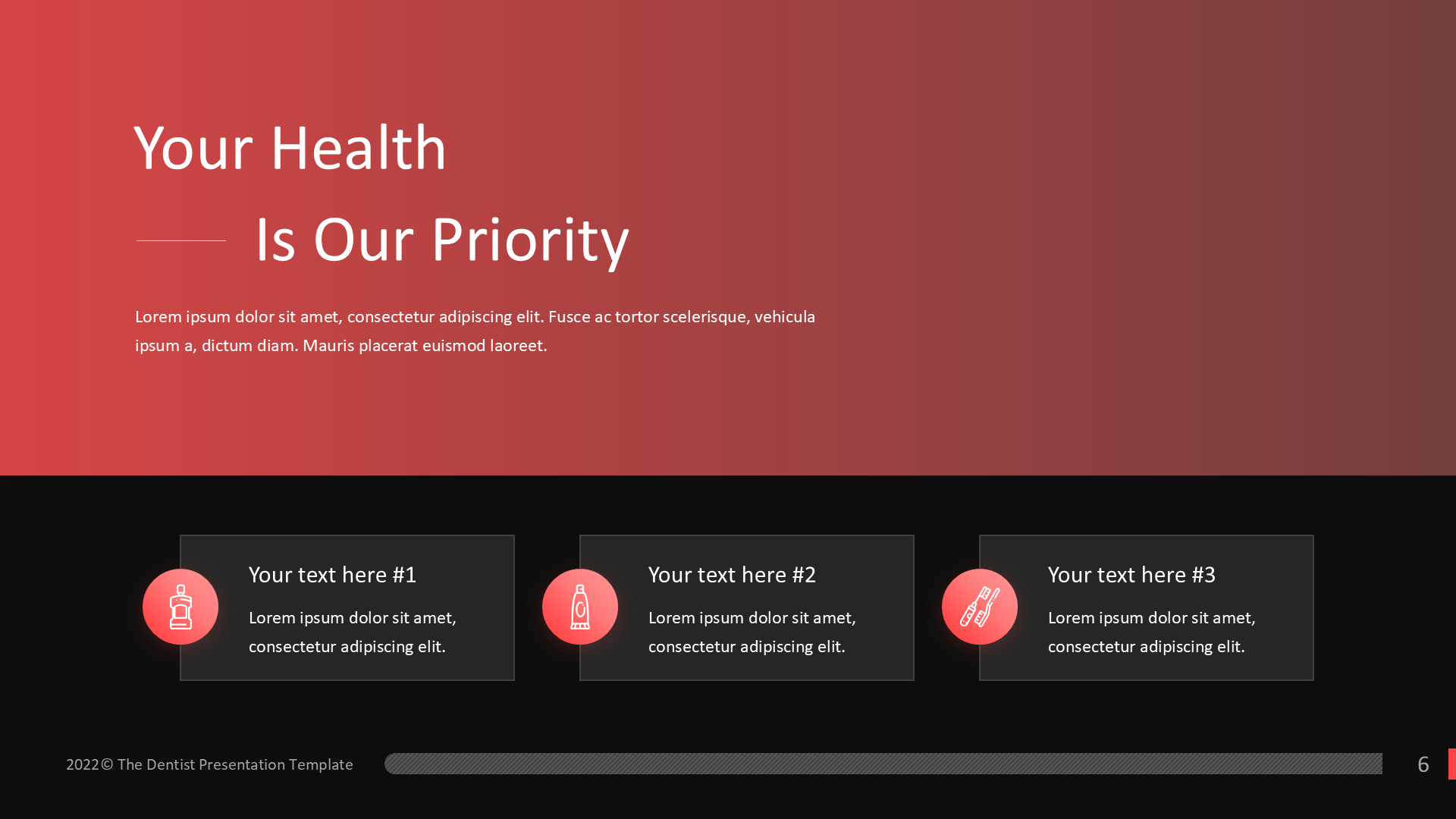 Dentist Dark slide 6